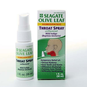 Olive Leaf Extract Throat Spray Organic